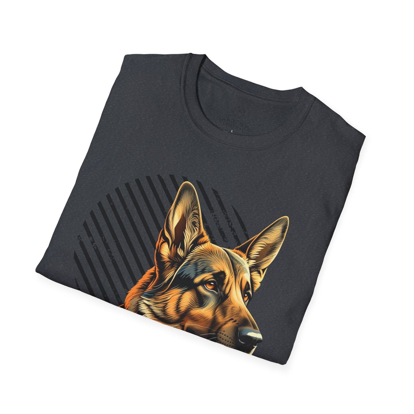 German Shepherd Pure Love Unisex Softstyle T-Shirt .dog