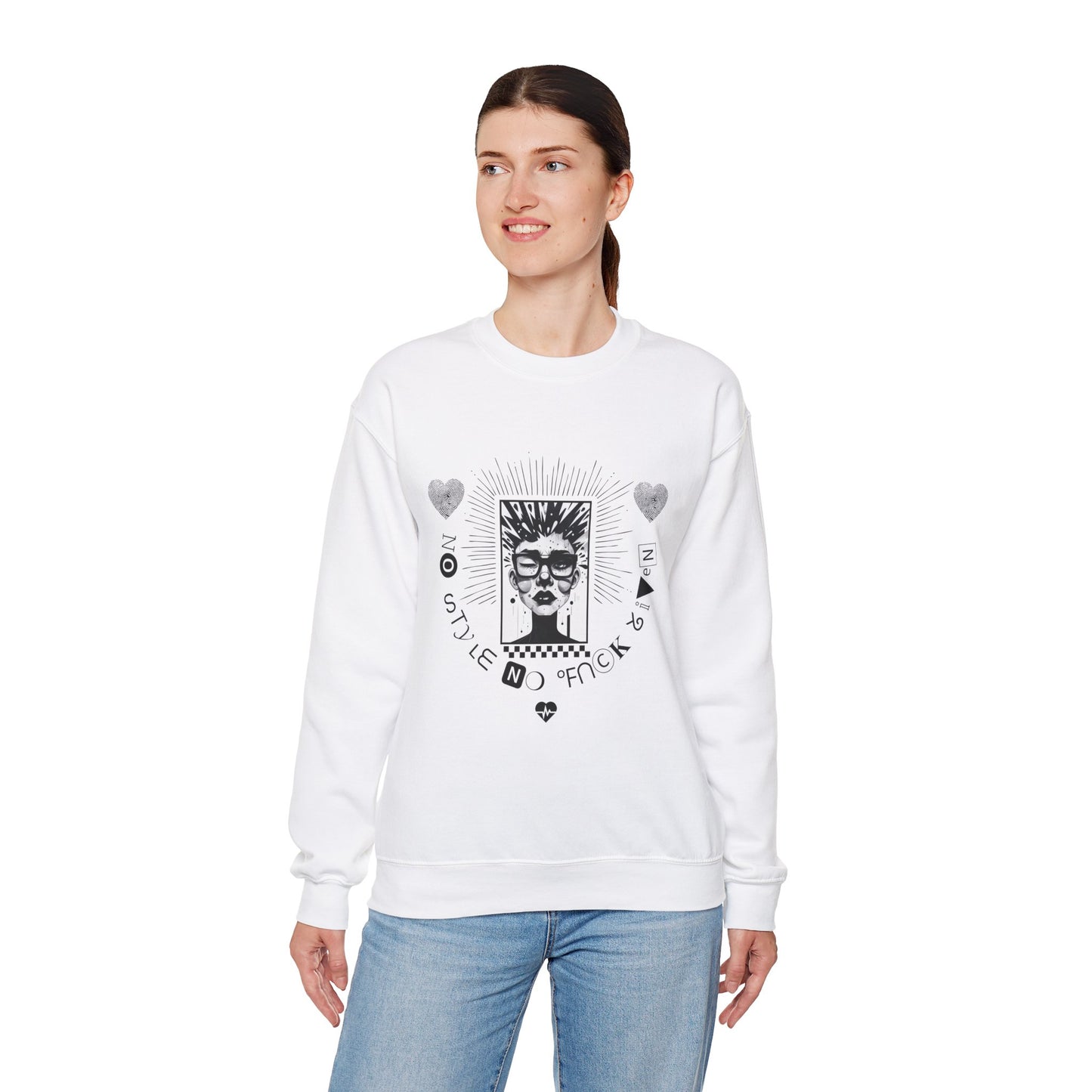 No Longer Afraid Unisex Crewneck Sweatshirt. twisted mind