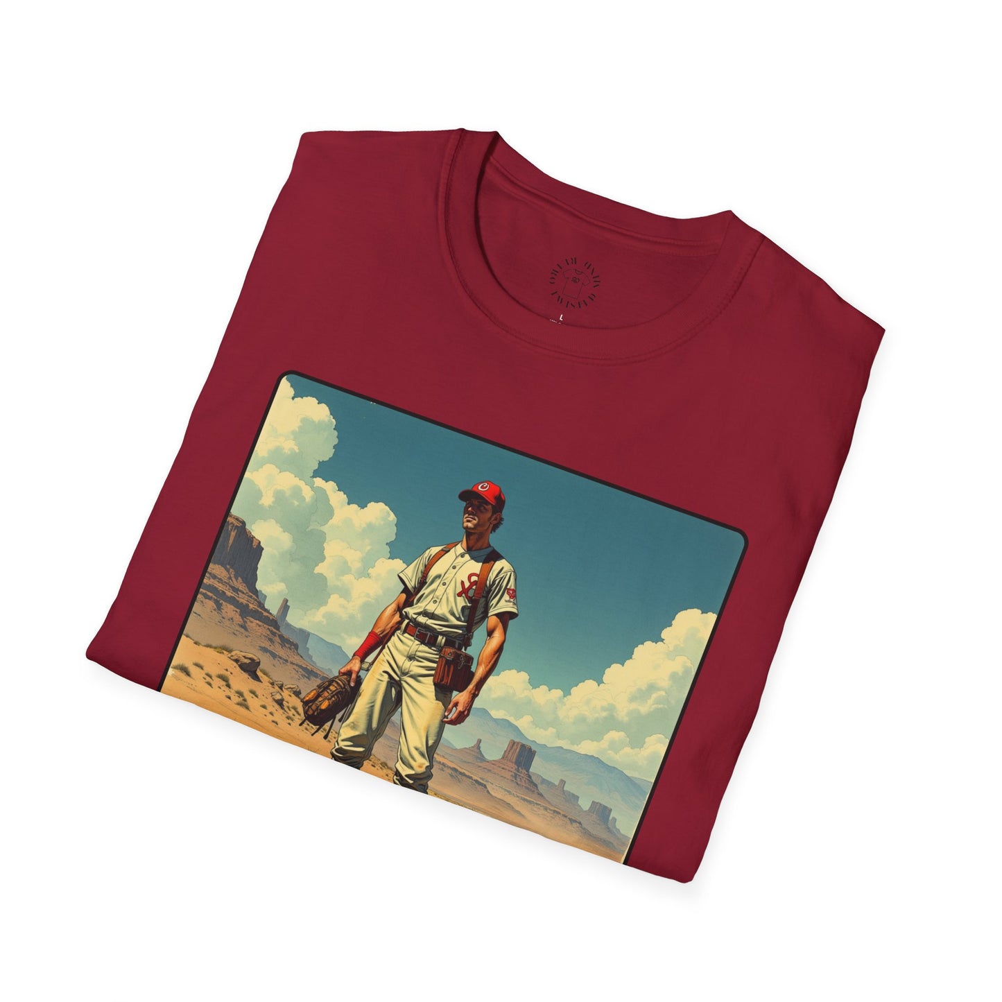 My Game My Rules Unisex Softstyle T-Shirt - Vintage Baseball Graphic Tee, sport, baseball