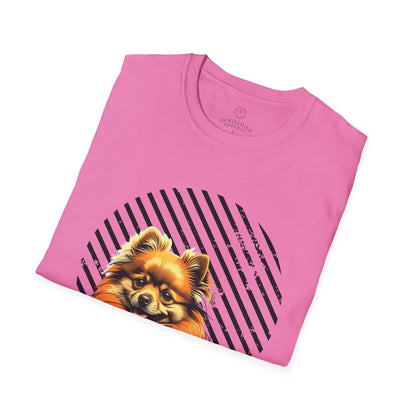 Pure Love Pomeranian T-Shirt - Unisex Softstyle Tee for Dog Lovers
