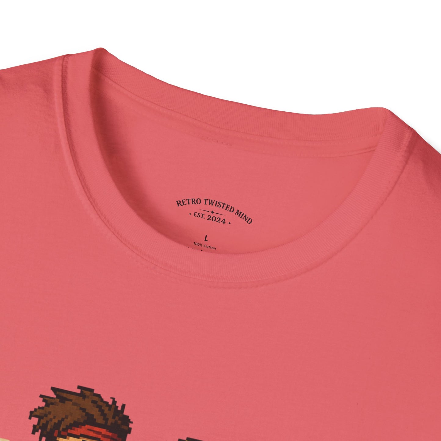 Retro Arcade Era T-Shirt — Pixel RPG Game Tribute