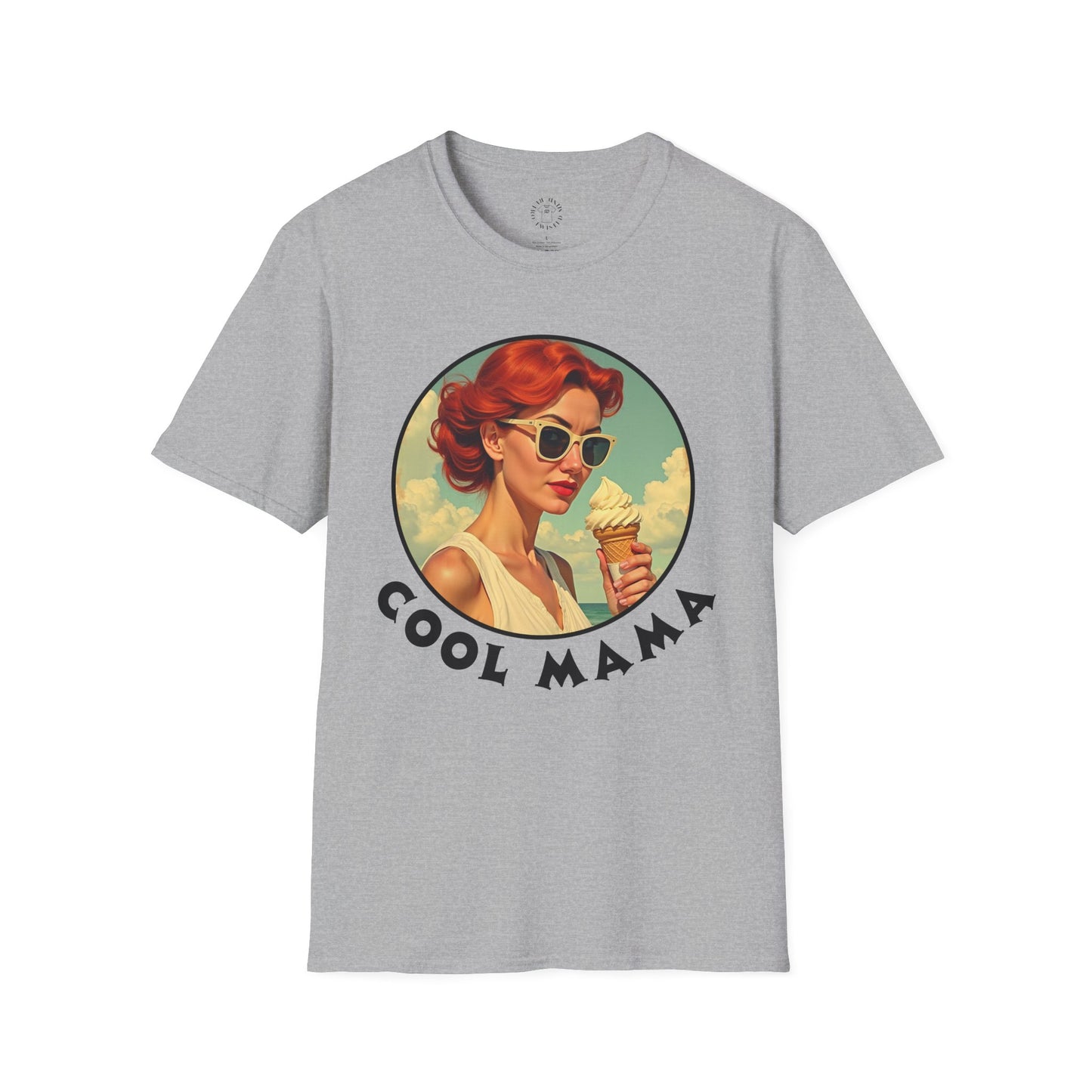 Cool Mama Vintage Unisex Softstyle T-Shirt - Fun and Trendy Summer Wear