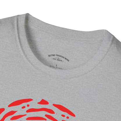 Doberman Graphic T-Shirt — Red Halo 'Bandit' Design