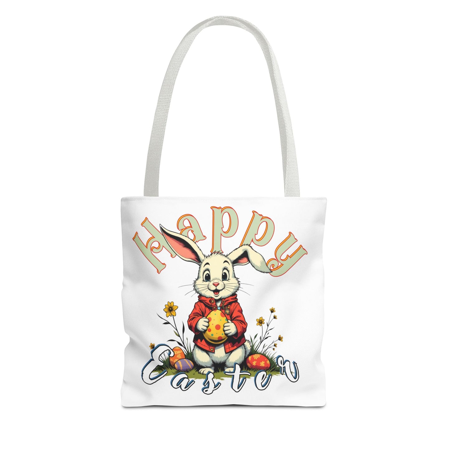 Easter Bunny Tote Bag - Celebrate Spring with Style, happe easter, bunny