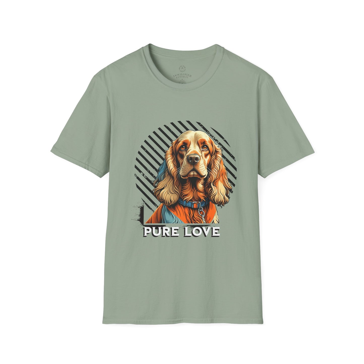 Pure Love Unisex Softstyle T-Shirt - Dog Lover Gift