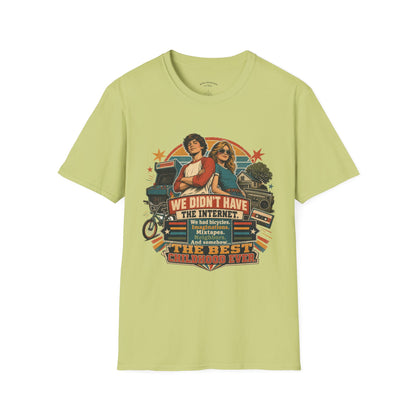 Retro Stranger Things 'We Didn't Have The Internet' T-Shirt