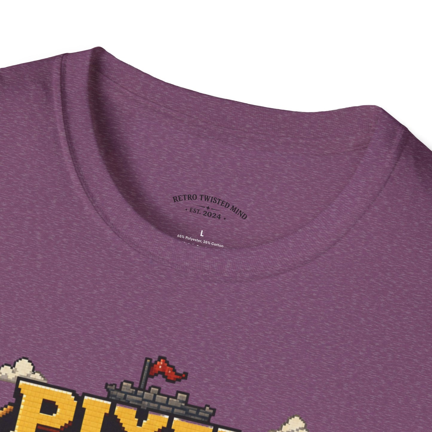 Pixels Built Legends T‑Shirt — Retro Gaming Nostalgia Tee