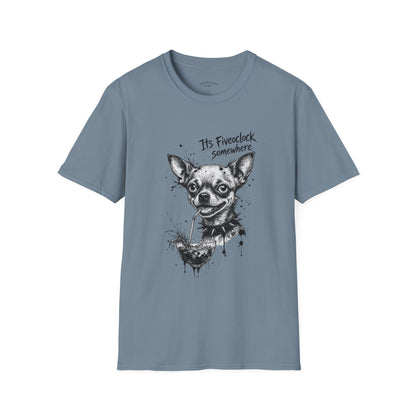 Chihuahua 'It's Five O'Clock Somewhere' T-Shirt