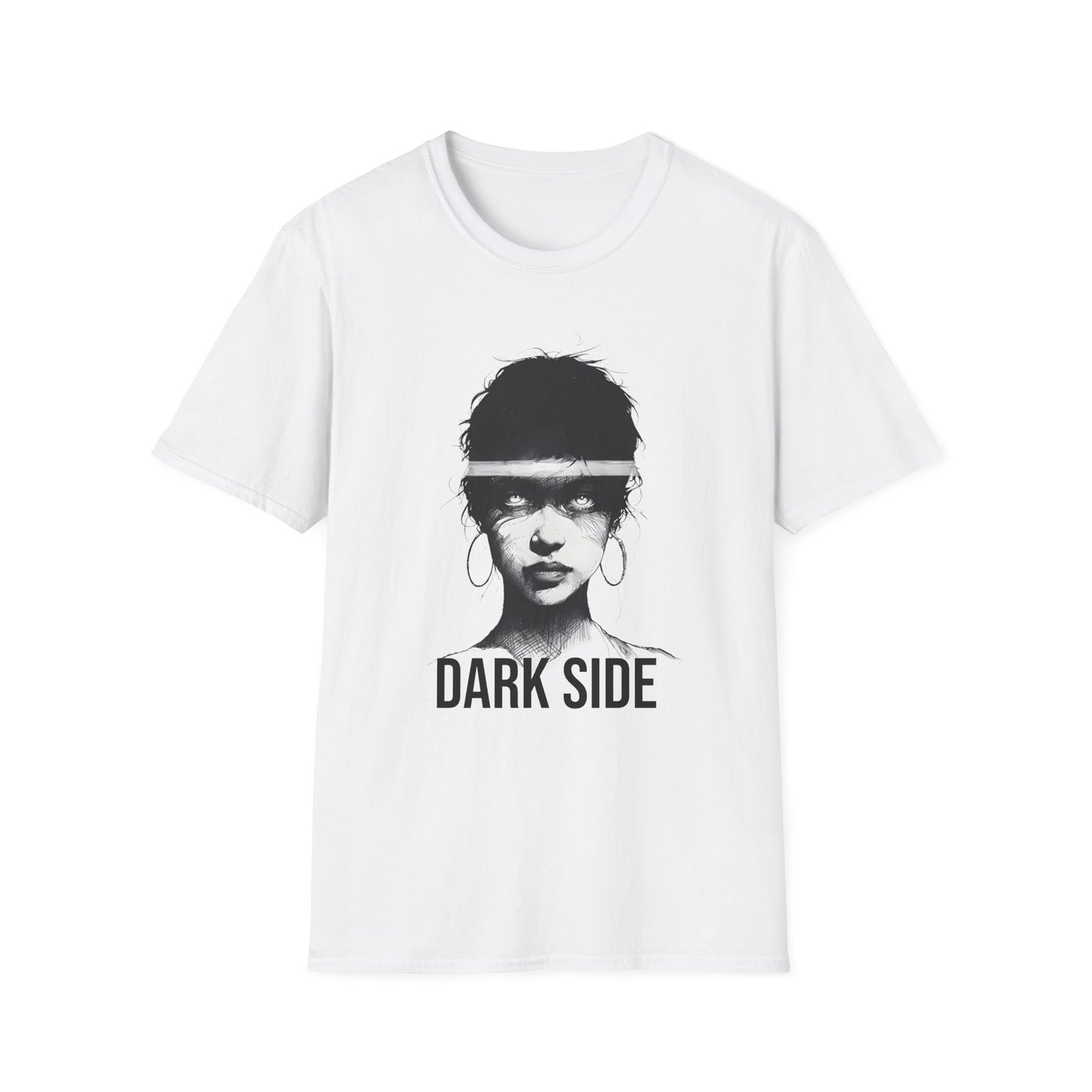 Dark Side Graphic Unisex T-Shirt - Cool Casual Wear, Perfect for Gifting, Music Lovers, or Special Occasions