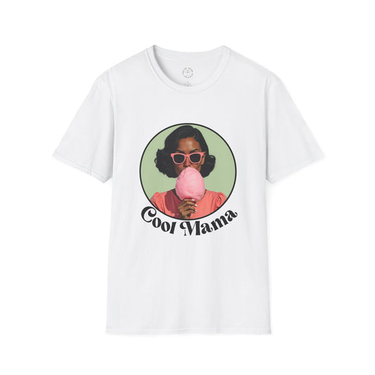 Cool Mama Graphic Unisex Softstyle T-Shirt - Perfect for Moms, Fun Gift for Mother's Day