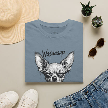Chihuahua 'Wasaaaap' Graphic T-Shirt — Funny Dog Tee for Pet Lovers