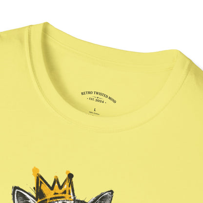 Cat Graphic Tee — "Cats Don't Have Owners They Have Staff"