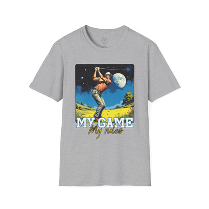 My Game My Rules,Unisex Softstyle T-Shirt,sport