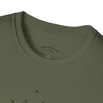 Doberman Ink Splatter T-Shirt