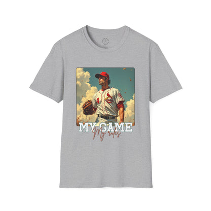 Retro Baseball T-Shirt - My Game My rules.sport,baseball