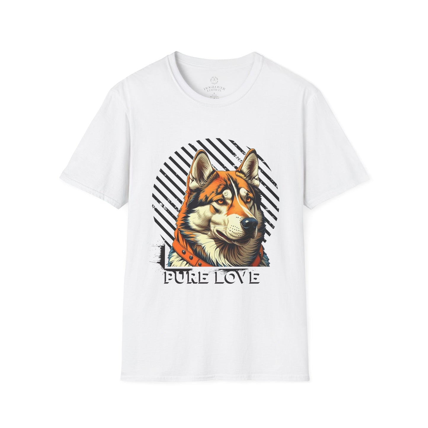 Pure Love Dog Unisex Softstyle T-Shirt - Perfect Gift for Dog Lovers
