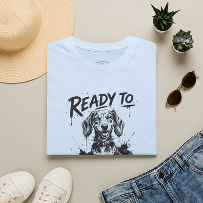 Ready To Cause Problems Dog T-Shirt — Funny Dachshund Graphic Tee