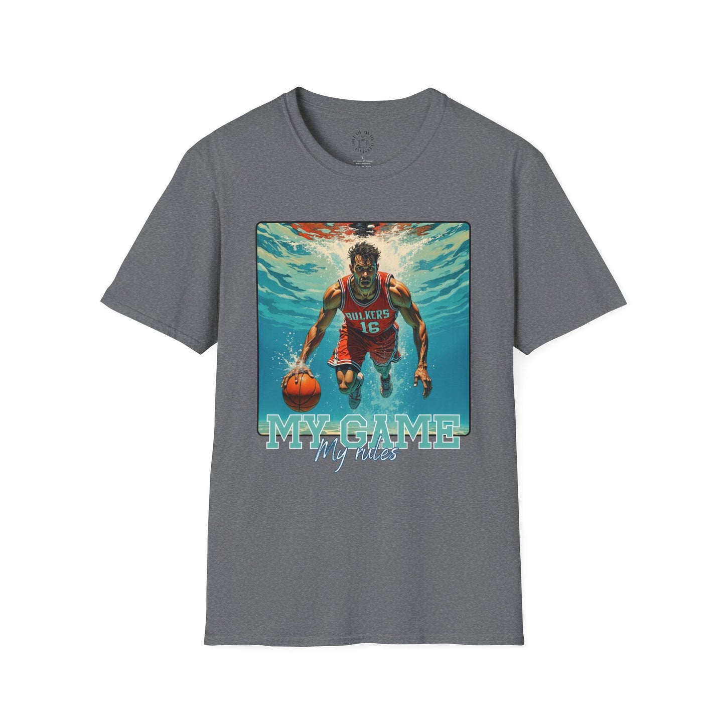 Unisex Softstyle T-Shirt ,basketball,sport
