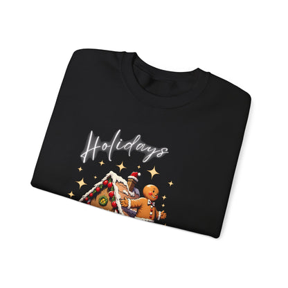 Holiday Season Gingerbread Crewneck Sweatshirt