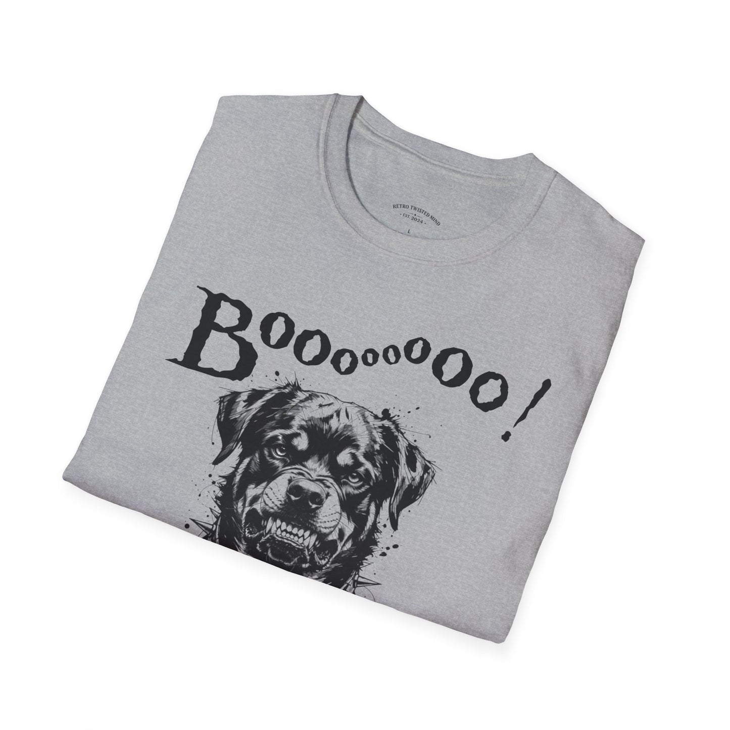Rottweiler Boo! T-Shirt — Spooky Dog Halloween Tee