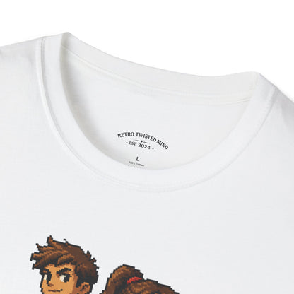 T-Shirt — Retro Pixel 'Real Gamers Don't Need 4K' Graphic Tee