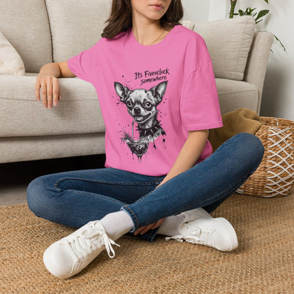 Chihuahua 'It's Five O'Clock Somewhere' T-Shirt