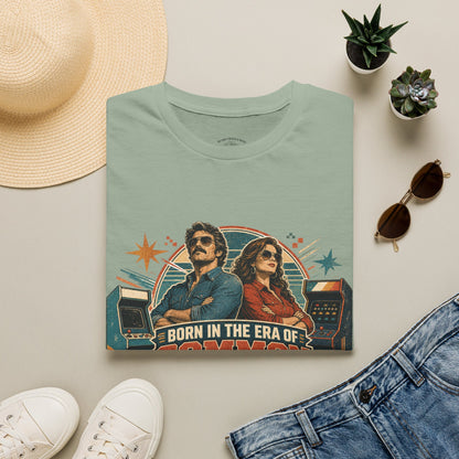 Born in the Era of Common Sense T-Shirt — Retro 70s Vintage Political Graphic Tee