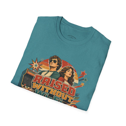 Raised Without Wi‑Fi T-Shirt — Retro 'Legends' Vintage Graphic Tee