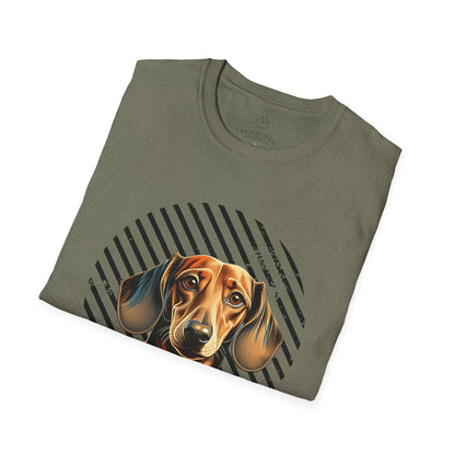 Pure Love Dachshund Unisex Softstyle T-Shirt - Perfect for Dog Lovers