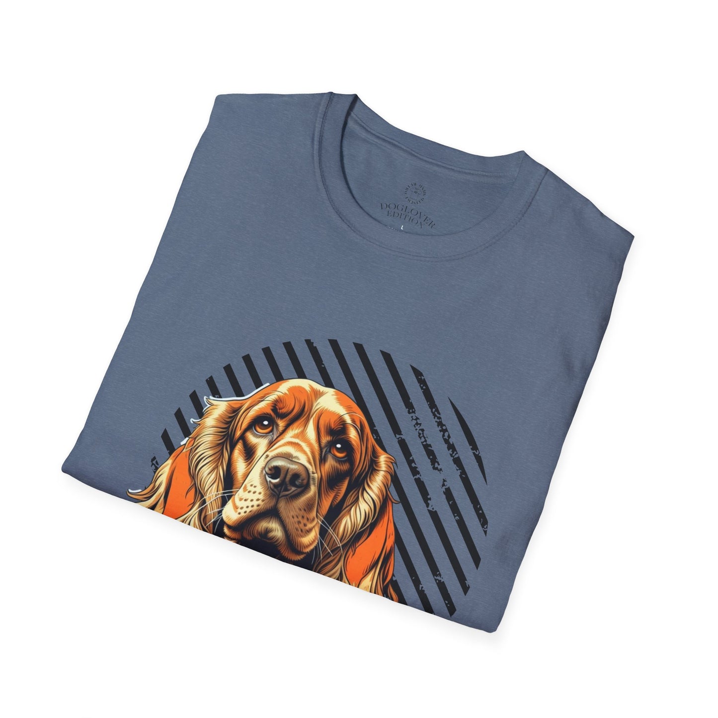 Pure Love Dog T-Shirt - Unisex Softstyle Tee for Dog Lovers