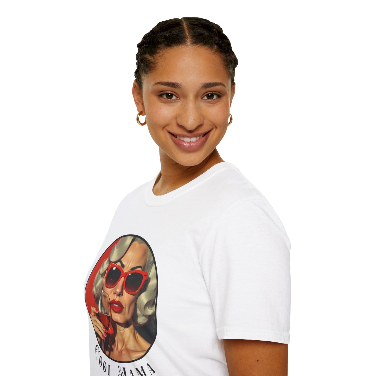 Cool Mama Unisex Softstyle T-Shirt - Stylish Vintage Vibe for Fashion Lovers