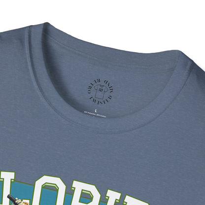 Florida Vibe Unisex Softstyle T-Shirt | Relaxed Fit Graphic Tee for Casual Days, Summer and Travel,florida,sport,golf