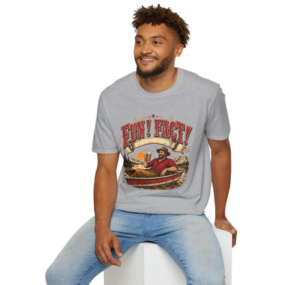 Fun! Fact! T-Shirt — Vintage Beer Drinker Graphic Tee