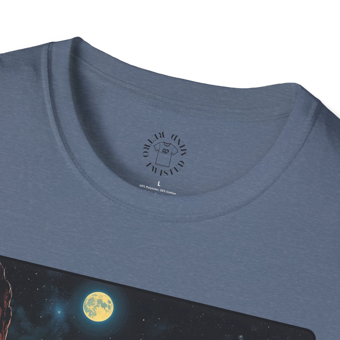 My Game, My Rules Unisex Softstyle T-Shirt - Retro Space Design, golf ,sport