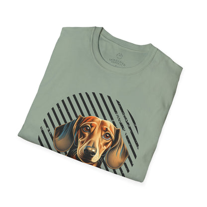 Pure Love Dachshund Unisex Softstyle T-Shirt - Perfect for Dog Lovers