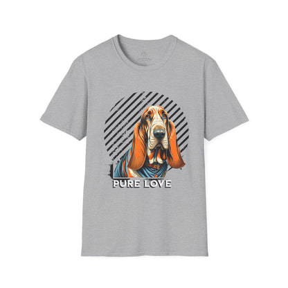 Pure Love Basset Hound Unisex T-Shirt