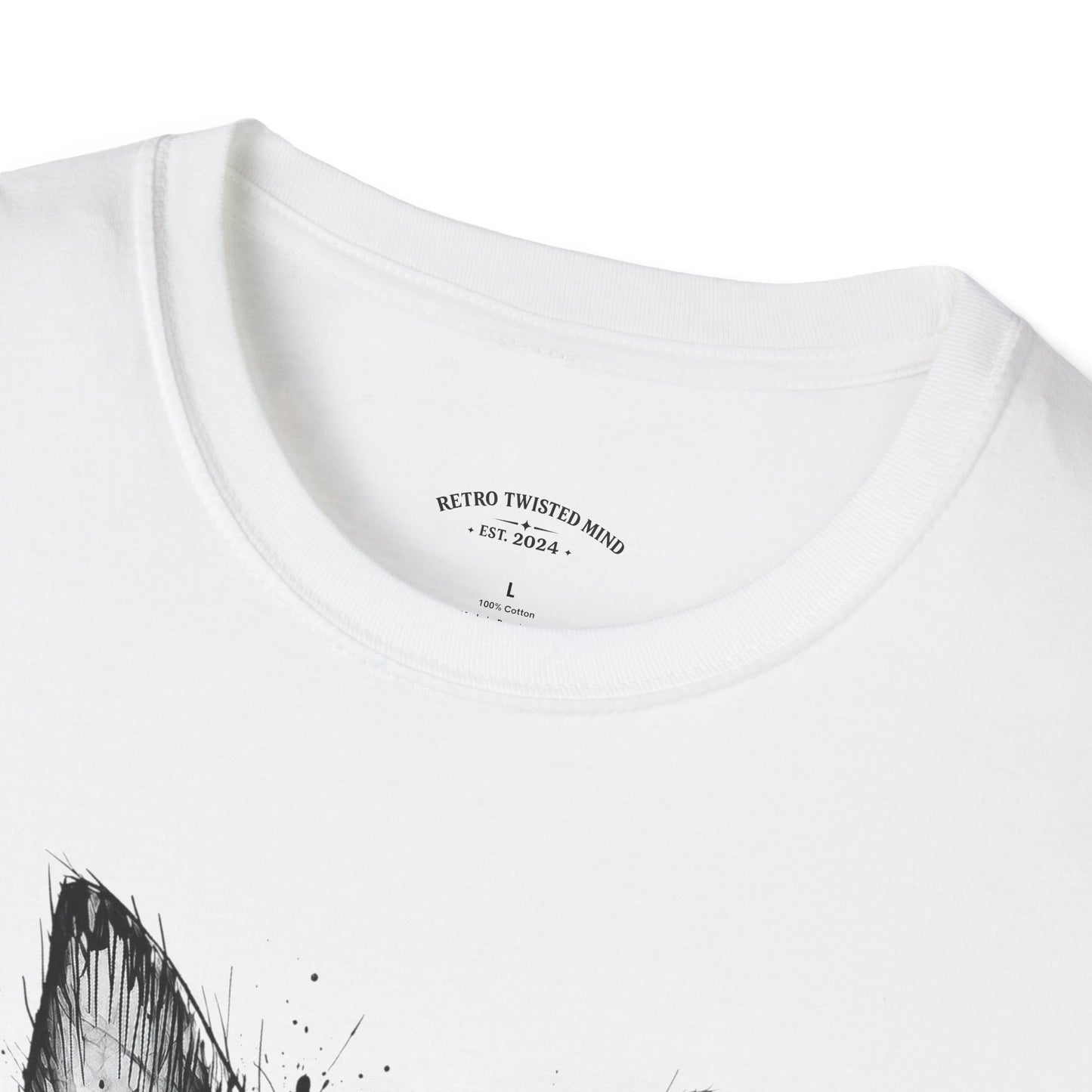 Chihuahua Portrait T‑Shirt — "I'm Not Here, That's an Illusion"