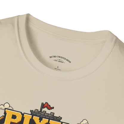 Pixels Built Legends T‑Shirt — Retro Gaming Nostalgia Tee