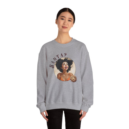 Funny Cookie Lover Sweatshirt - Retro Design - Santa? Christmas