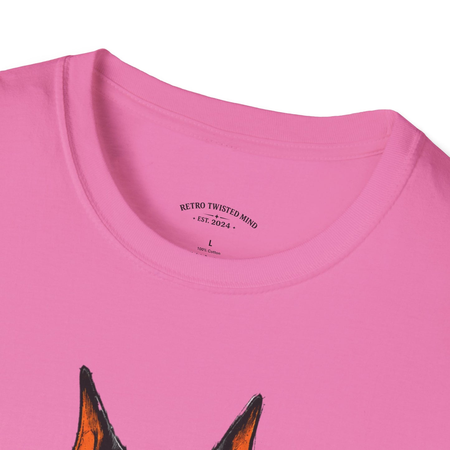 Doberman Graffiti T-Shirt — "You Sure?" Street Art Dog Tee
