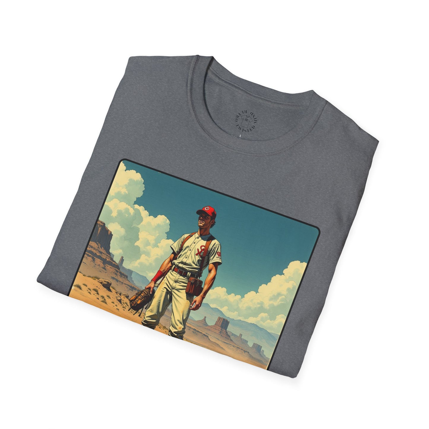 My Game My Rules Unisex Softstyle T-Shirt - Vintage Baseball Graphic Tee, sport, baseball