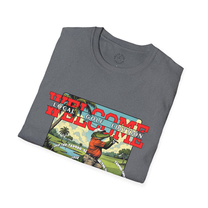 Welcome Local Golf Edition Unisex Softstyle T-Shirt,golf,sport,gator,florida