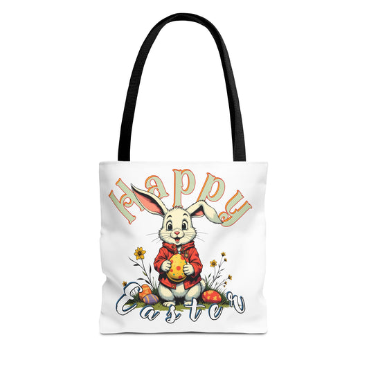 Easter Bunny Tote Bag - Celebrate Spring with Style, happe easter, bunny