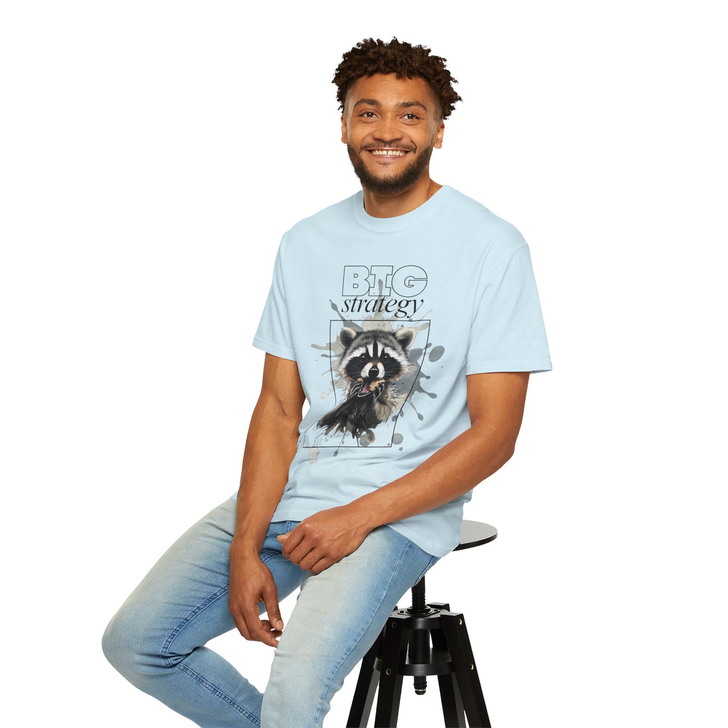 Raccoon Splash T-Shirt, BTC strategy, Graphic Tee