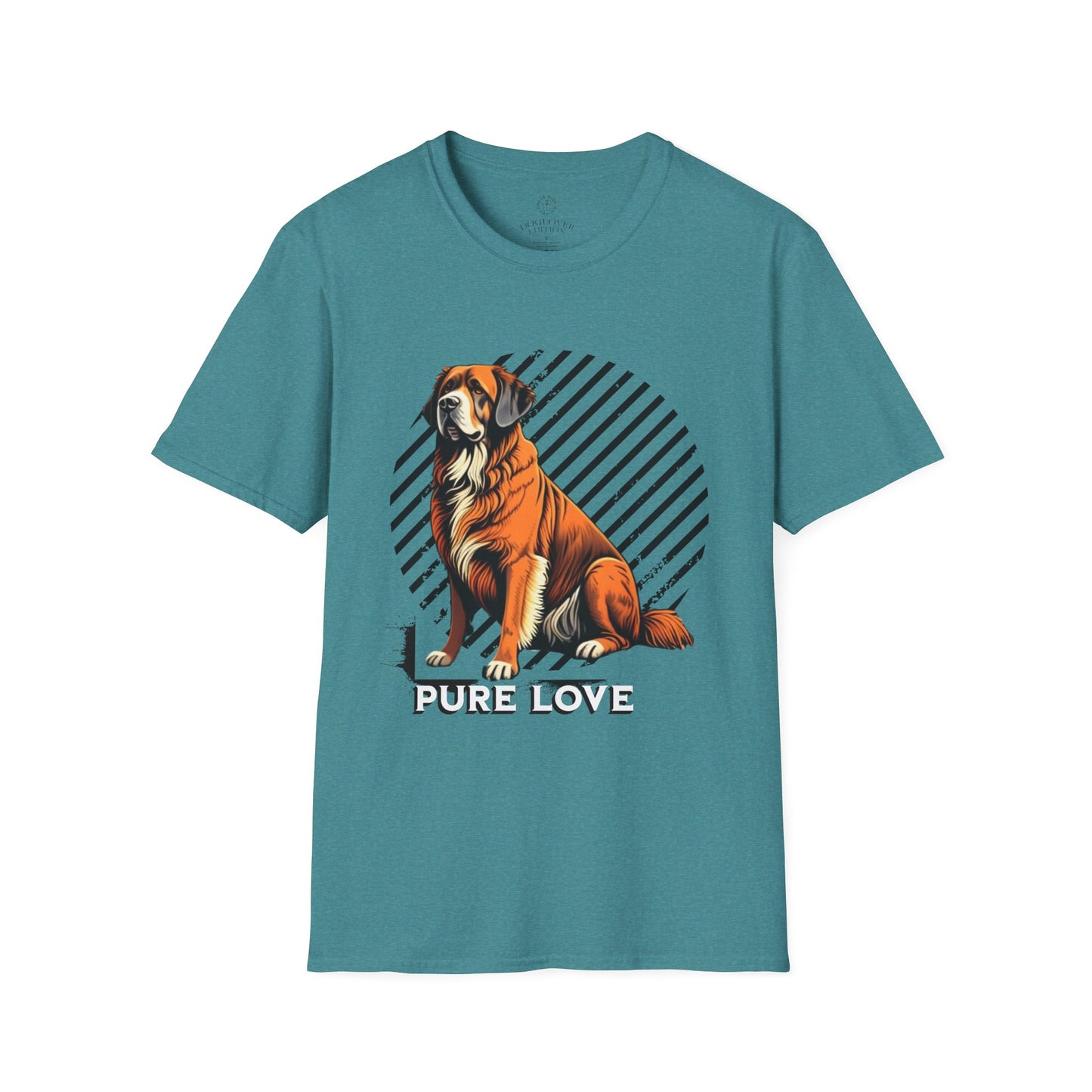 Pure Love Dog T-Shirt - Unisex Softstyle Pet Lover Tee