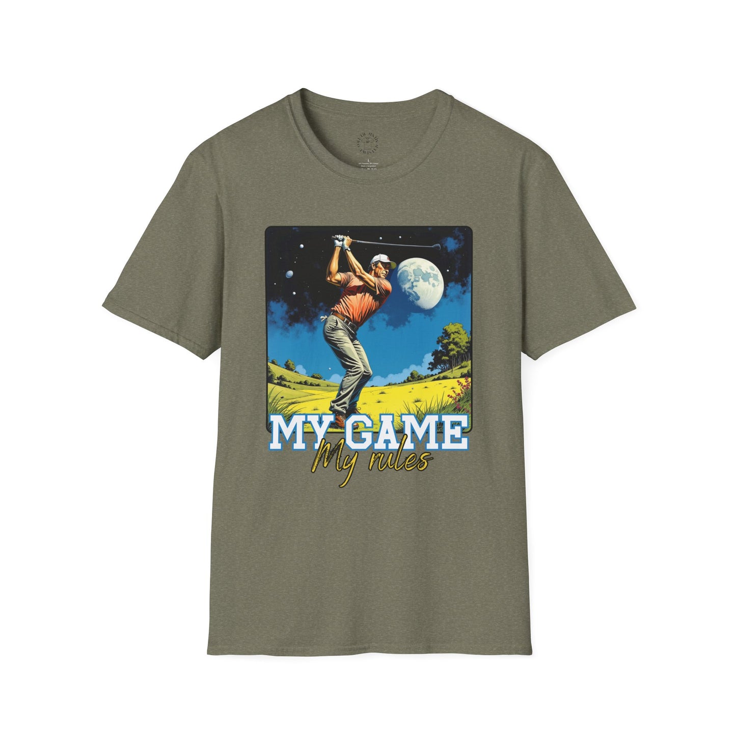 My Game My Rules,Unisex Softstyle T-Shirt,sport
