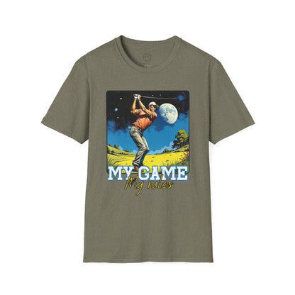 My Game My Rules,Unisex Softstyle T-Shirt,sport