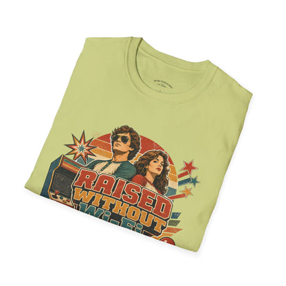Raised Without Wi‑Fi T-Shirt — Retro 'Legends' Vintage Graphic Tee