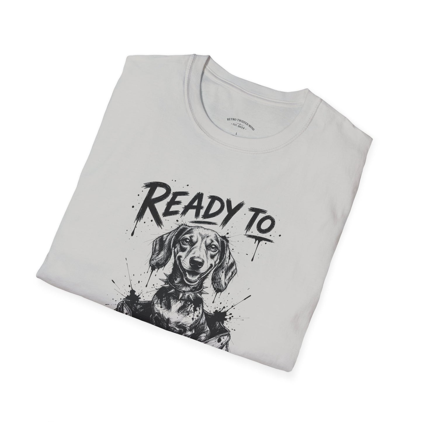 Ready To Cause Problems Dog T-Shirt — Funny Dachshund Graphic Tee