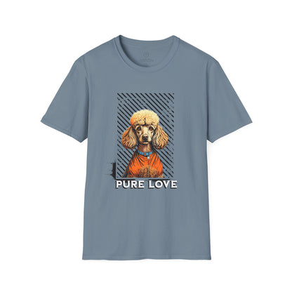 Pure Love Poodle Unisex Softstyle T-Shirt